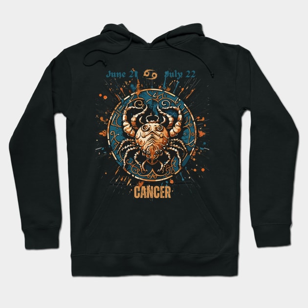 Perfect gift for a Cancerian Hoodie by Ironclaw